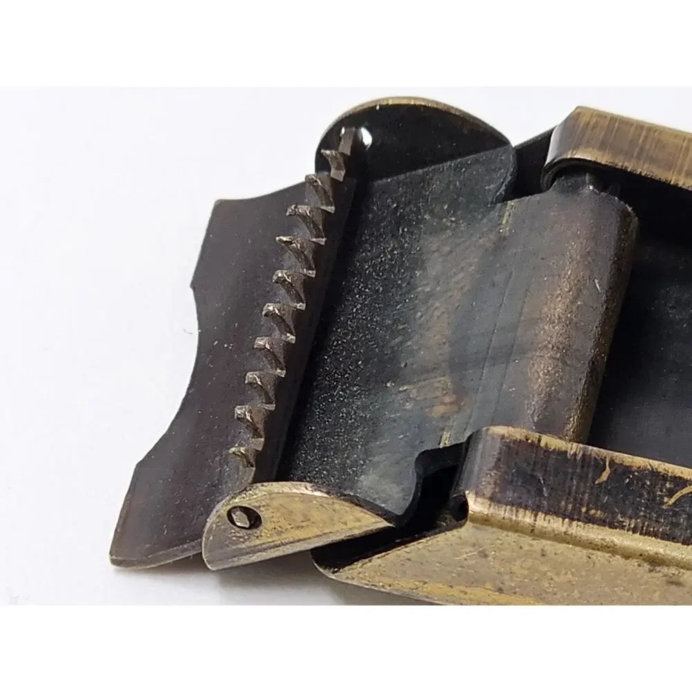 Vintage Bronze European Belt Buckle